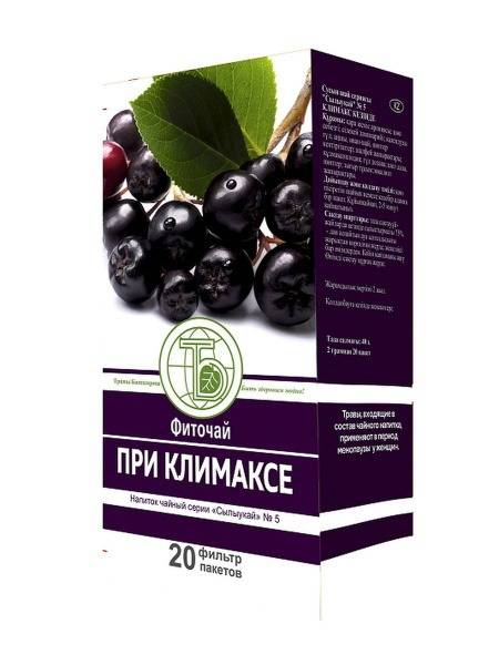 Menopause Herbal Tea Blend: 20 Tea Bags, Bashkirian Herbs
