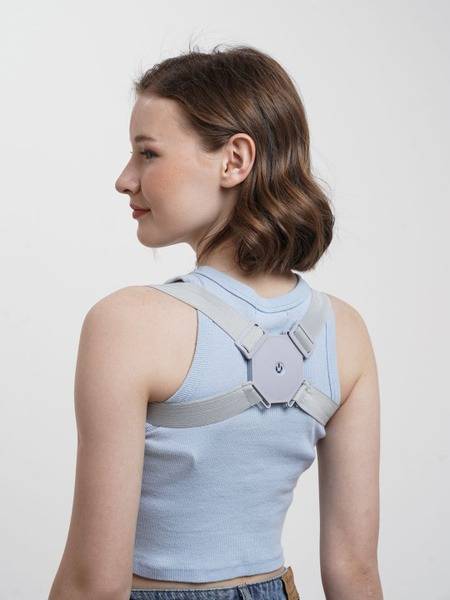 Posture Corrector Universal Gray Cotton Blend