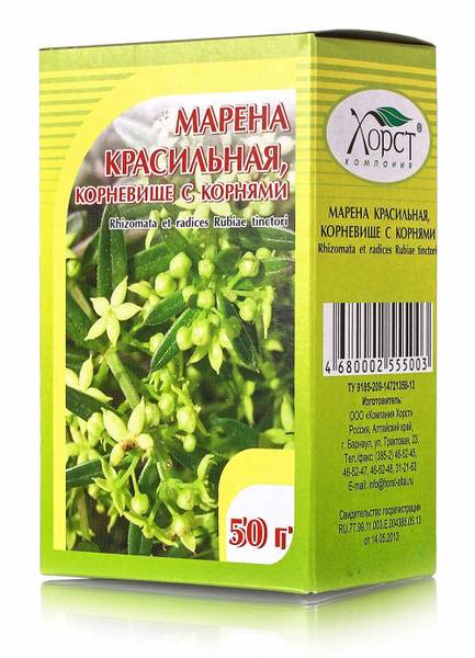 Horst Madder Root Herbal Tea, 50g