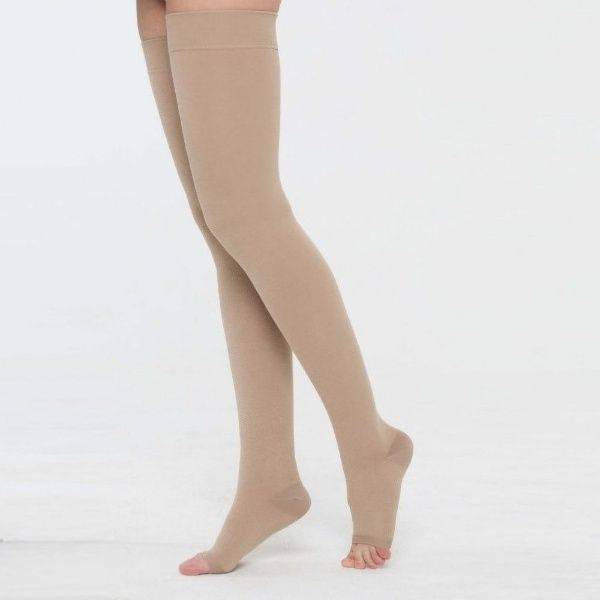 Tsentr Kompress Beige Compression Stockings Size 3, Class 2