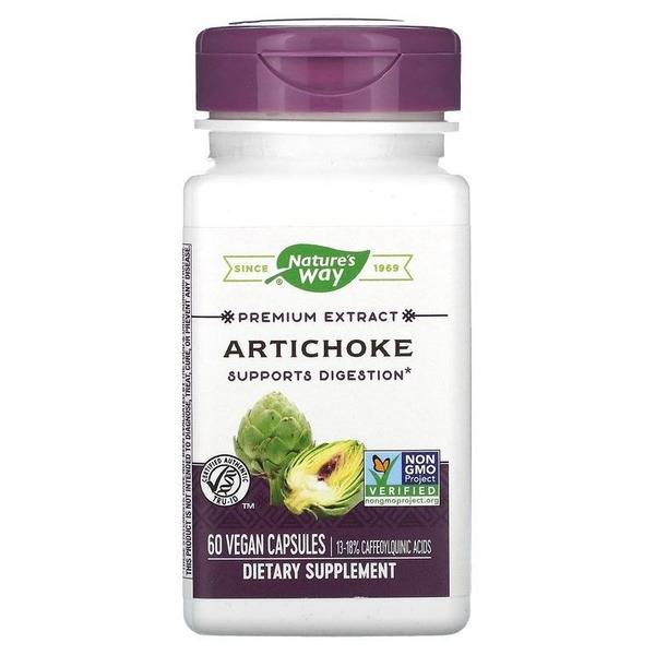 Nature's Way Artichoke Vegan Capsules (60 Count)