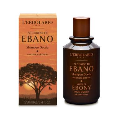 L'Erbolario Ebony Shampoo Shower Gel 250 ml
