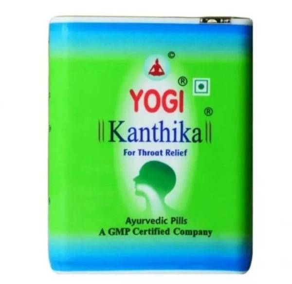 Yogi Kanthika Ayurvedic Throat Lozenges (140 Count)
