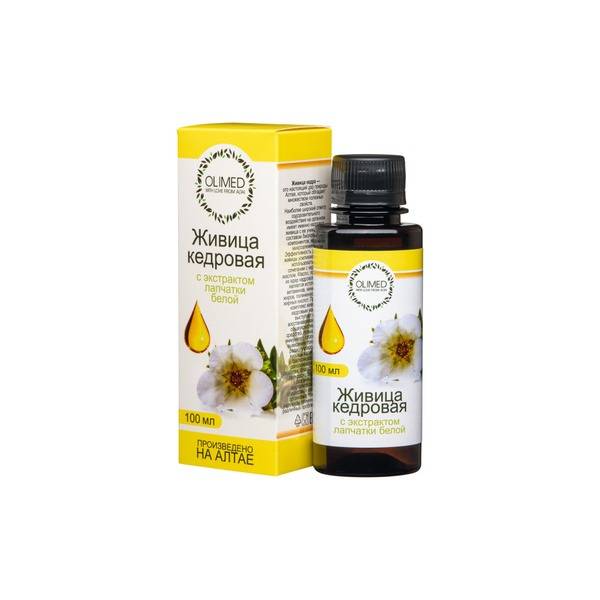 Olimed Cedar Resin with White Avens Extract Balm 100 ml