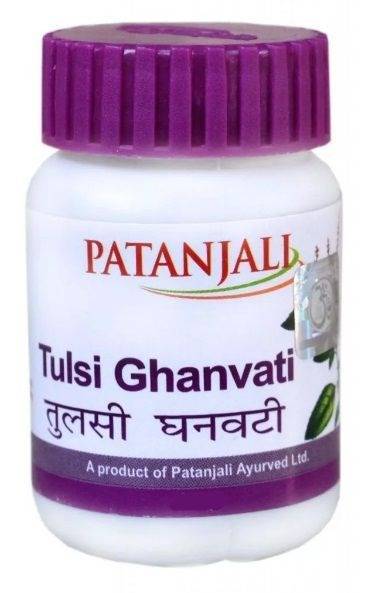 Patanjali Tulsi Ghanvati Tablets (60 Count)