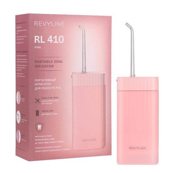 Revyline RL 410 Portable Oral Irrigator, Pink