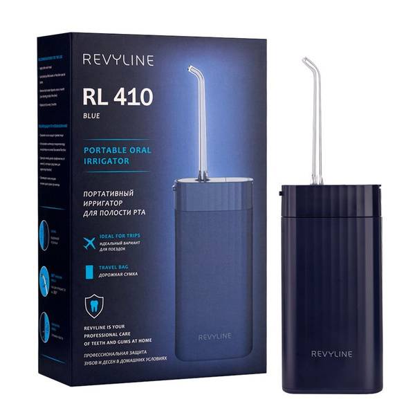 Revyline RL 410 Blue Portable Oral Irrigator