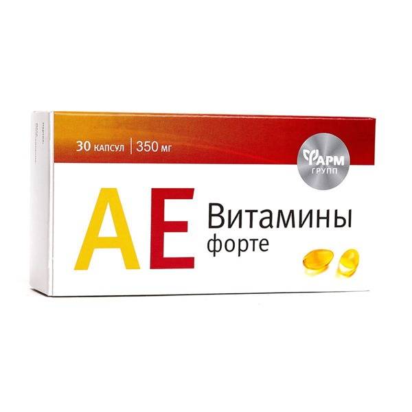 FARMGROUP Aevit Vitamin Complex Capsules Vitamin A and Vitamin E 30 Count