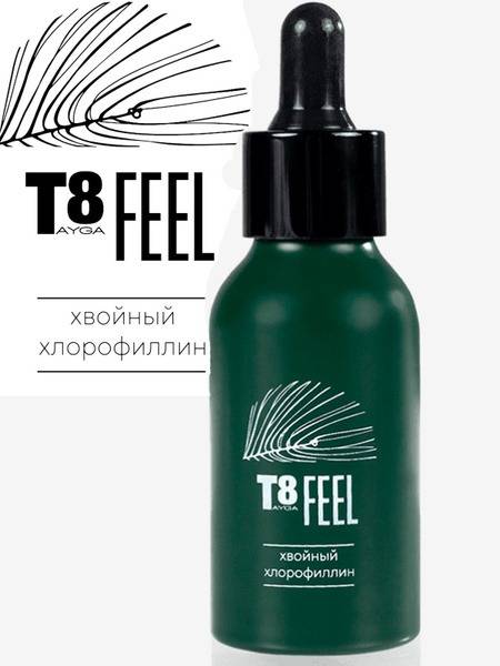 T8 FEEL: Pine Needle & Chlorophyll Concentrate for Detoxification & Improved Well-being
