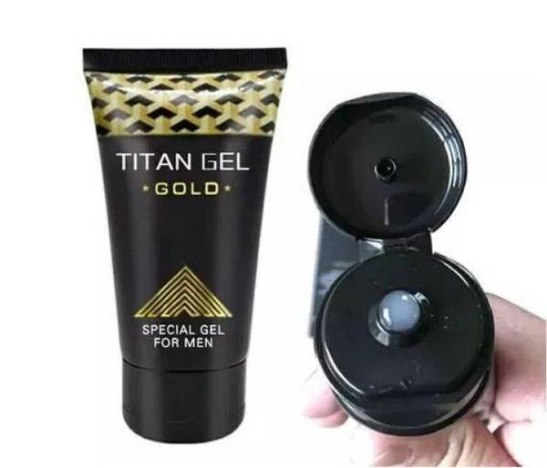 Titan Gel Gold Tantra Enlargement Lubricating Gel Water-Based 50 ml