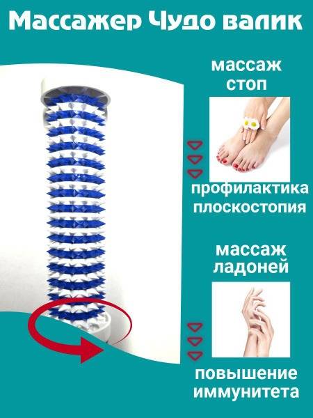 Torg Lains Foot Massager Roller for Body, Hands, and Feet