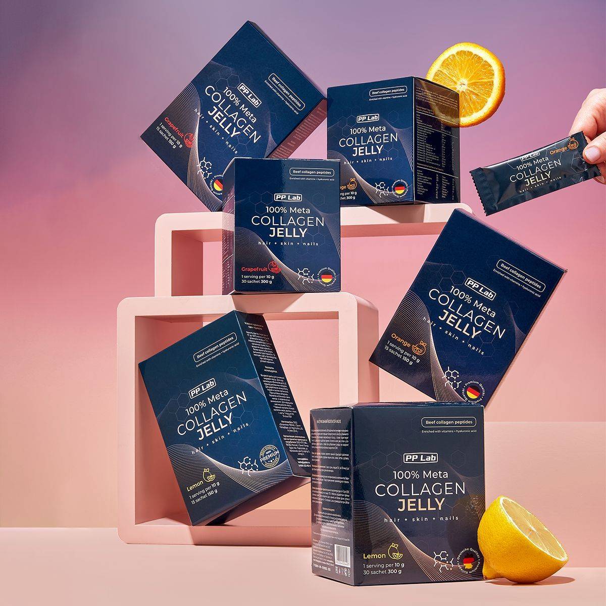 PP Lab Natural Collagen Gel Lemon Orange Grapefruit 30 Sachets #13