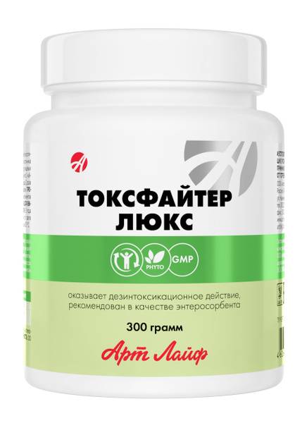 Art Life Tox Fighter, 300 g, High-Efficacy Enterosorbent with Enzyme Complex and Probiotic