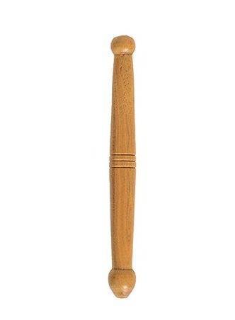 JIKKO Wooden Massage Stick for Acupressure and Periosteal Massage, 12 cm