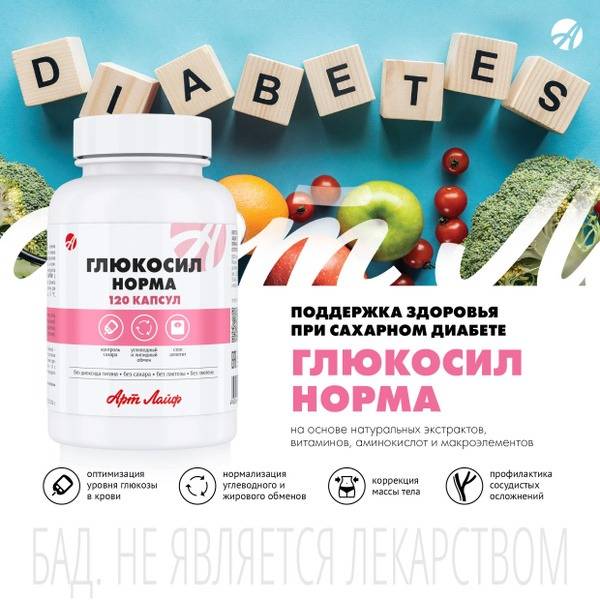 Glucosil Norma: Blood Sugar Support for Diabetes & Metabolic Syndrome