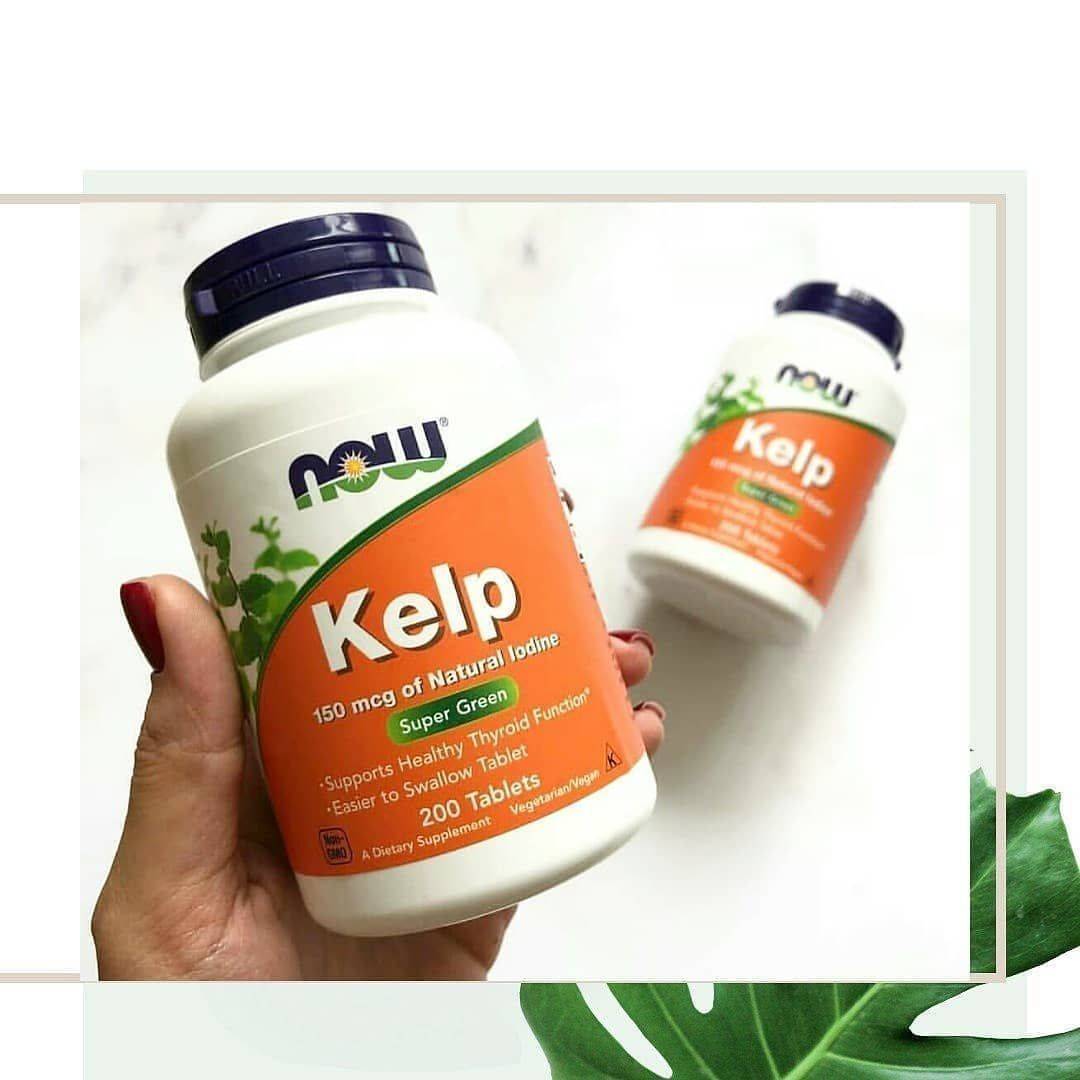 NOW KELP 150, 200 Tablets #4