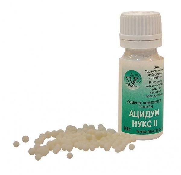 Acidum Nux 2 Granules, Helps Reduce Alcohol Craving, 10g