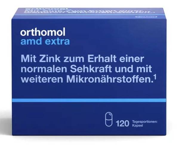 Orthomol AMD Extra Vitamin Complex: 120 Capsules