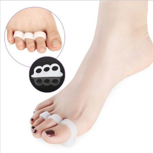 Silicone Toe Separator Orthopedic Fixator, 2 pcs