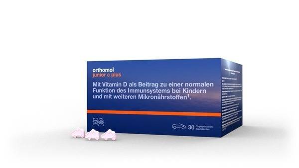 Ortho Molecular Junior C Plus: Kids' Immune Support