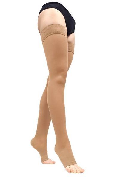 ORTO Compression Stockings Beige 2nd Class 1 Pair