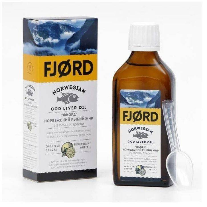 FJORD Norwegian Fish Liver Oil with Lemon Flavor 200 ml #8