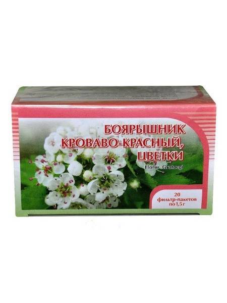 Red Hawthorn Flower Herbal Collection, 20 Filter Pouches – Horst