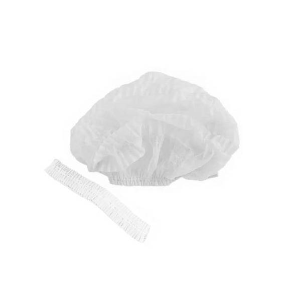 Disposable Medical Hair Caps White 100 Pack 100 Count