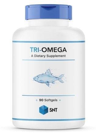 SNT Tri-Omega 500/250 Fish Oil Softgels 90 Count