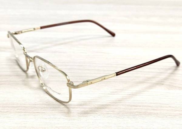 Julian Beaumont Model 1008 Men's Gold Eyeglass Frames