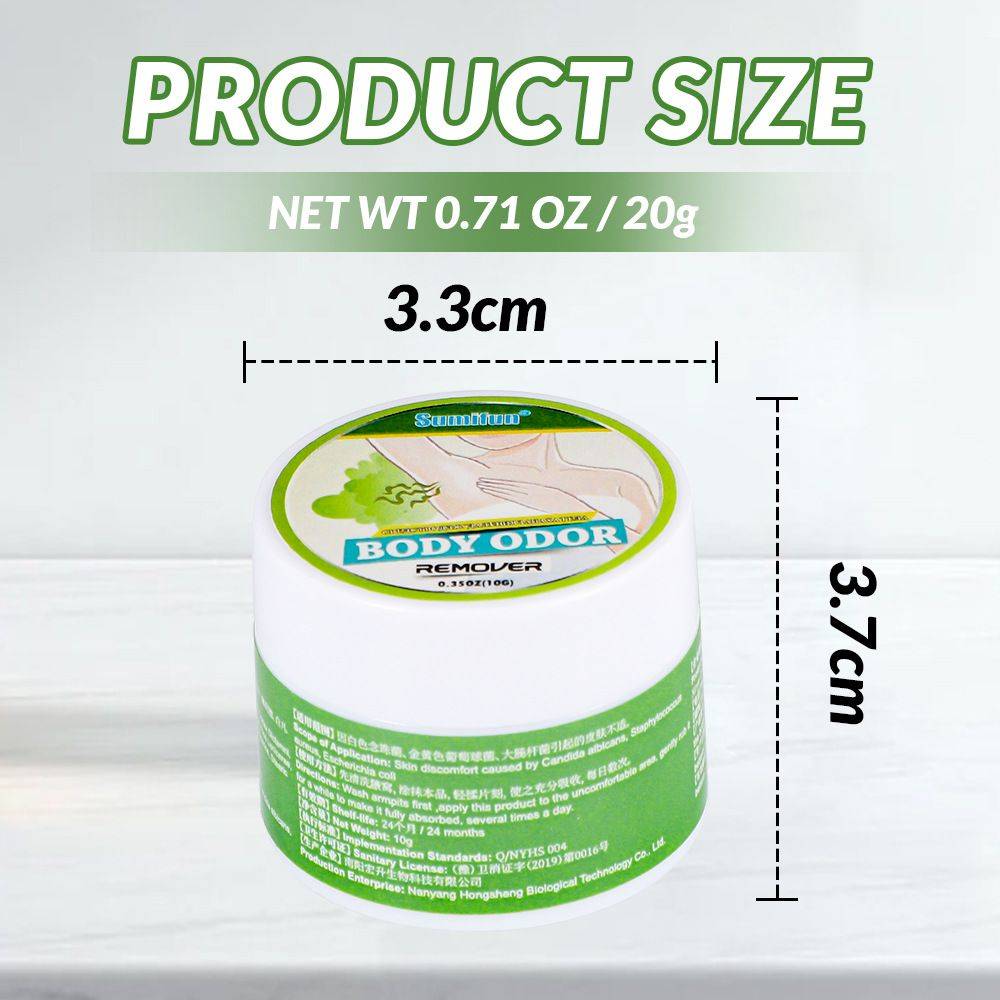 Antibacterial odor-control cream 26 g jar #6