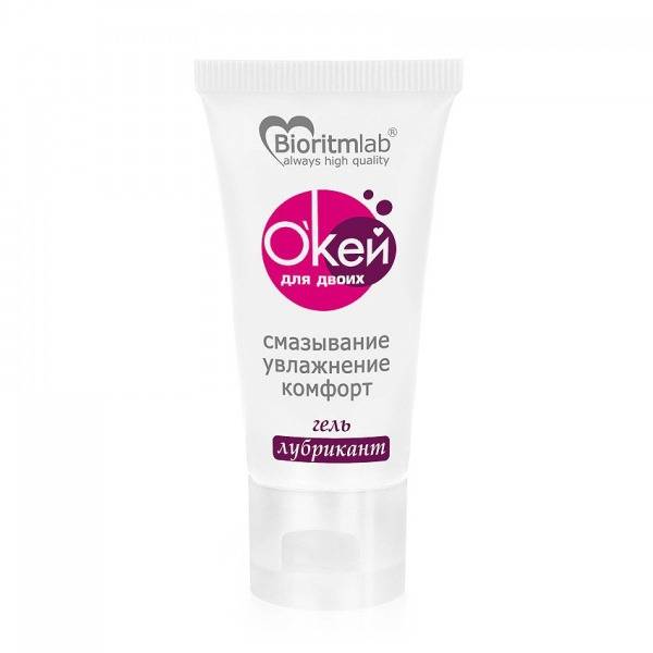 Bioritmlab Water-Based Lubricant Gel "Okay for Two", 25g