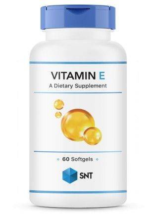 SNT E-200 Mixed Tocopherol Softgels – 60 Capsules
