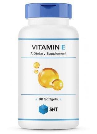 SNT E-200 Mixed Tocopherols Vitamin E Softgels (90 Capsules)