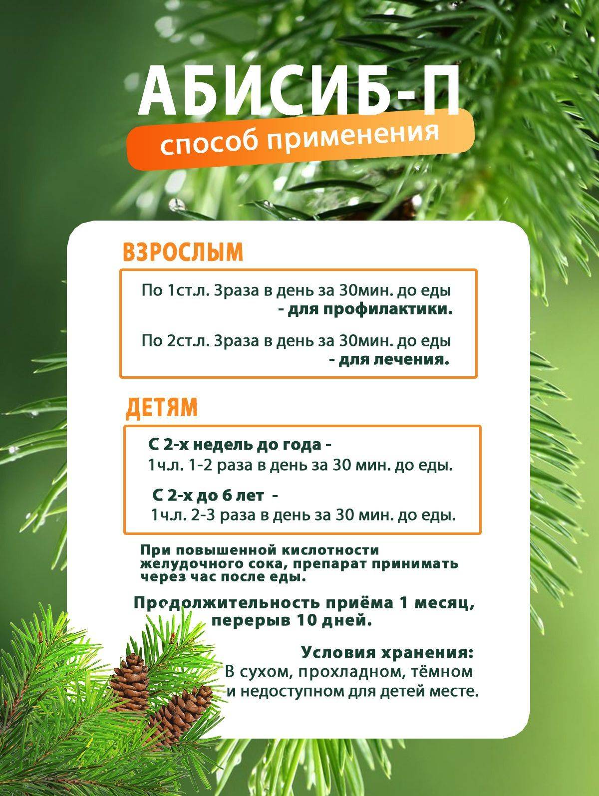 ABISIB Pine Extract Immune Support Liquid 2000 ml #3