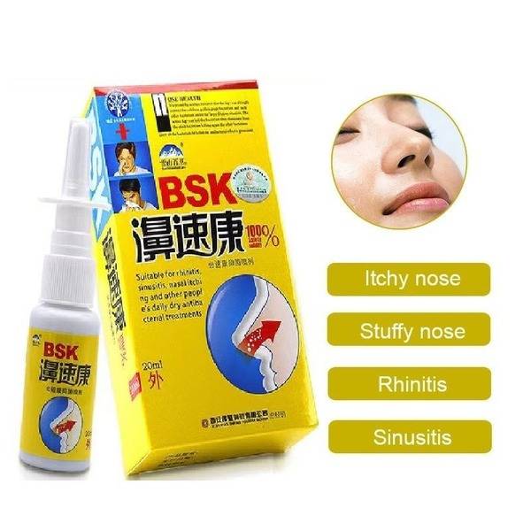 BSK Nasal Spray with Silver Ions Thermal Water 20 ml