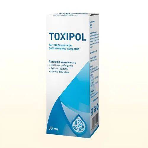 Toxipol Antiparasitic Herbal Liquid Supplement, 30 ml