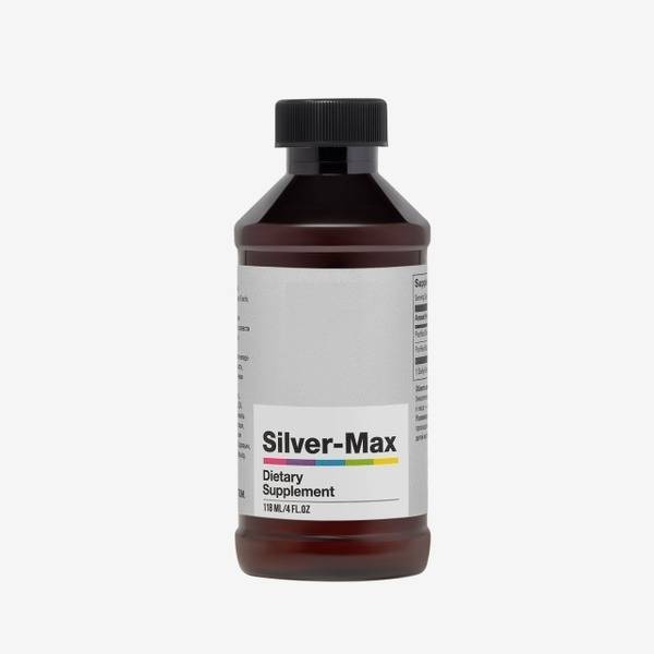 Silver-Max Colloidal Silver Supplement (118ml Bottle)