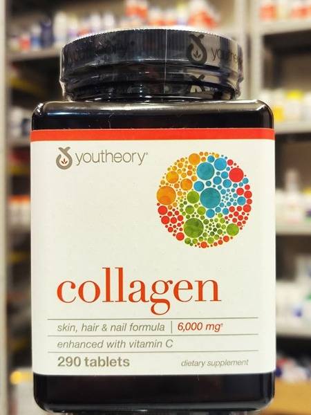 Youtheory Collagen Tablets: 6000mg, 290 Count