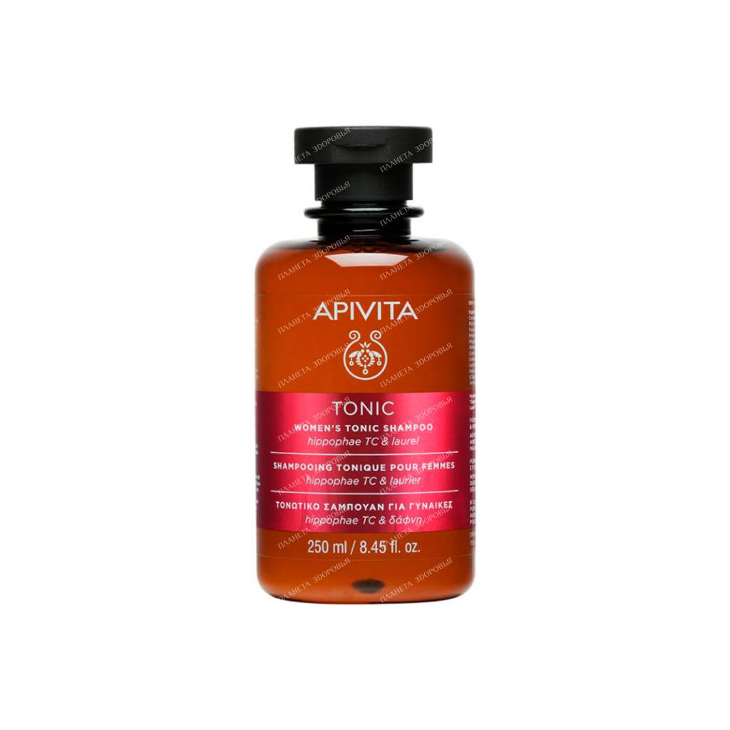 APIVITA Women's Tonic Shampoo Hippophae Tc & Laurel, 250 ml