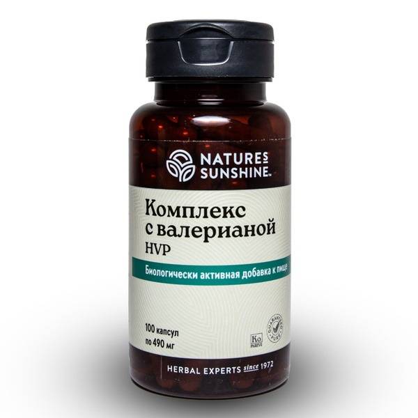 Nature's Sunshine Valerian Complex HVP NSP Capsules