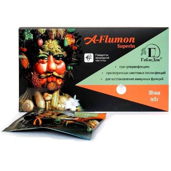 Fluumon SuperIn for Cold & Flu Superinfections (30 Sachets)