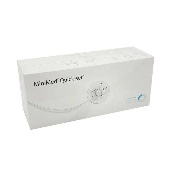 Medtronic MiniMed MMT-399 Quick-Set Infusion System (6mm/60cm) - 1 Pack of 10