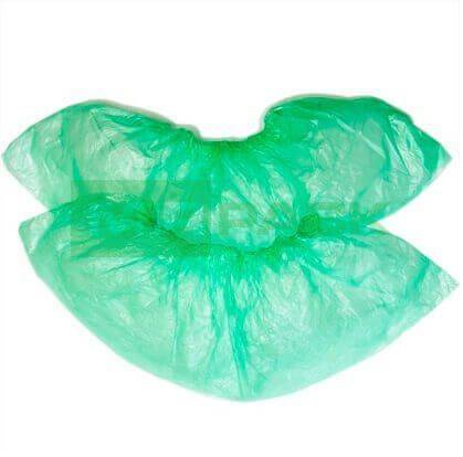 Medical Shoe Covers, Green