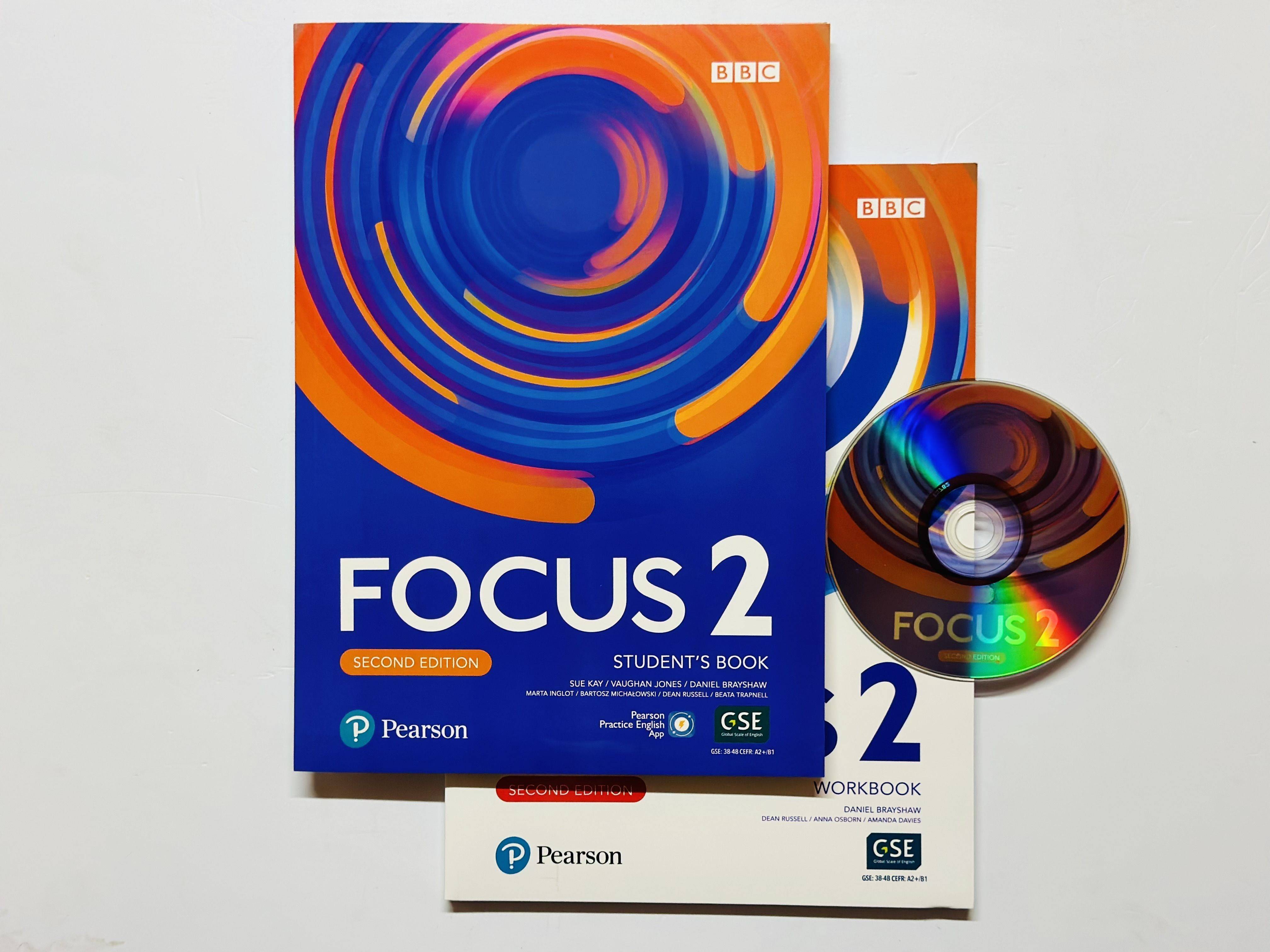Focus 2 Полный Комплект, Student's Book + Workbook + CD (second edition) учебник, тетрадь, диск | Focus 2 Complete Set: Student's Book with Workbook and CD (Second Edition)