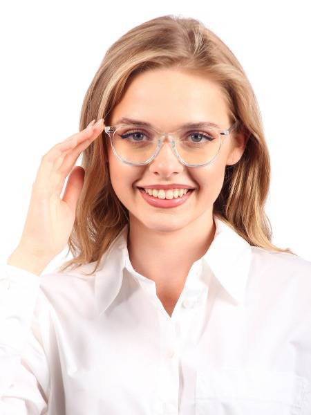 Pretty Mania Unisex Clear Non-Prescription Glasses