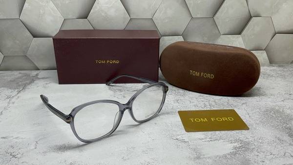 Tom Ford Eyeglass Frames with Clear Plastic Lenses