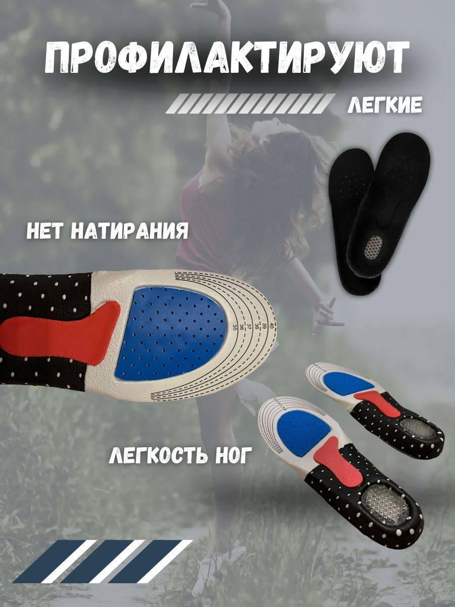 Orthopedic Anatomical Insoles for Men and Women with Arch Support and Shock Absorption #3