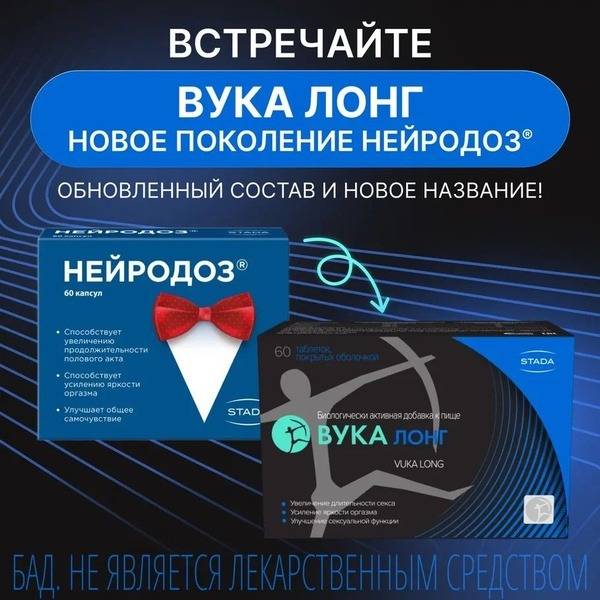 Vuka Long: Male Enhancement Supplement for Improved Erectile Function & Sexual Health (60 Tablets)