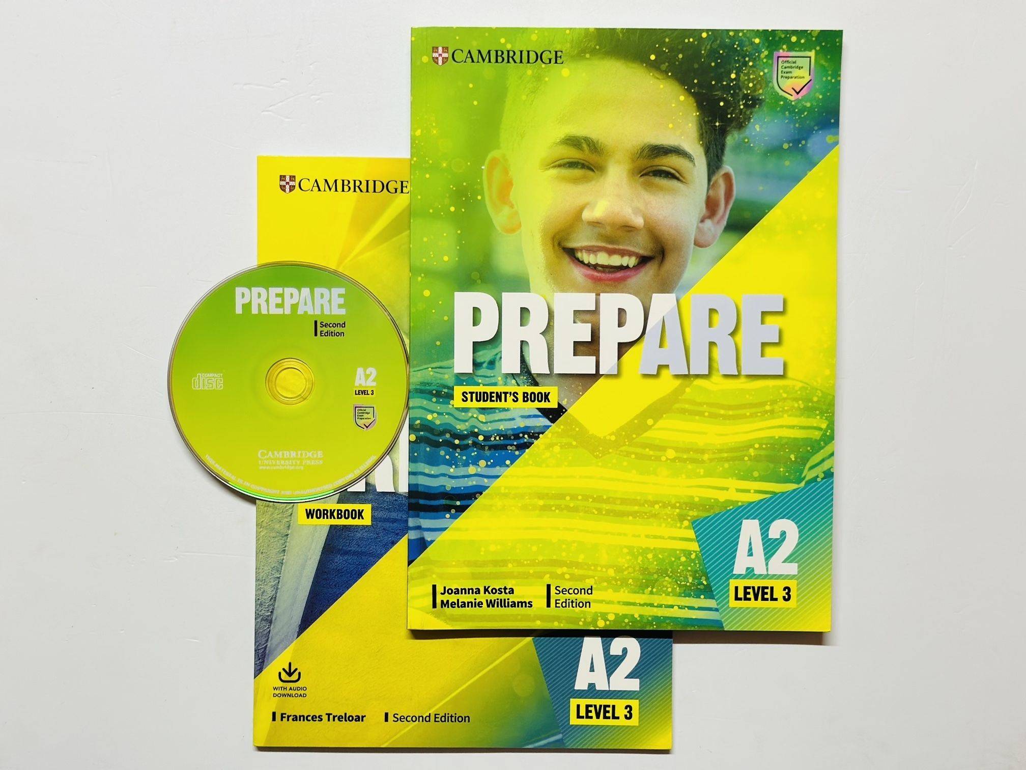 Prepare A2 Level 3 Second Edition, Второе Издание: Student's Book+Workbook+CD | Prepare Level 3 Second Edition Student's Book and Workbook with Audio CD